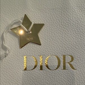 Dior Gold Star w white string
